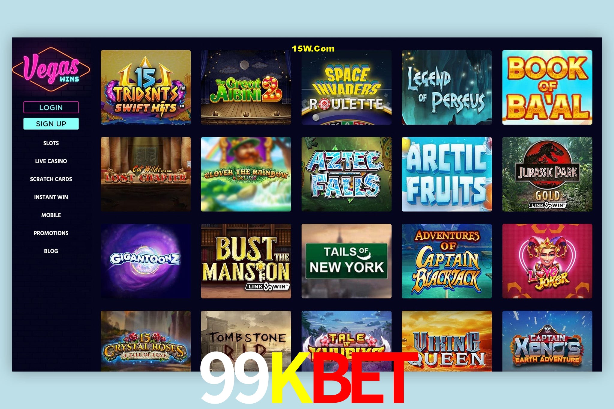Mesa de Blackjack 99Kbet